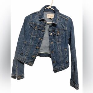 Pilcro and the Letterpress Classic Indigo Jean Jacket